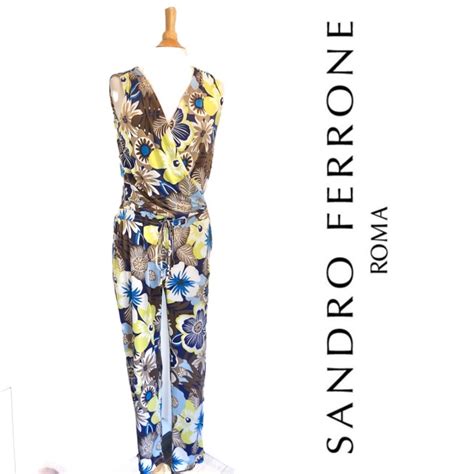 sandro ferrone versace|sandro ferrone jumpsuit.